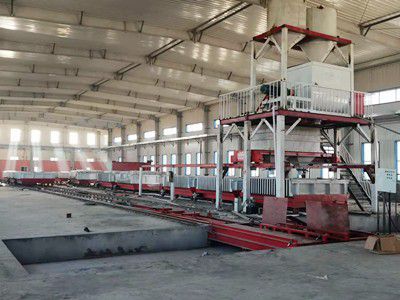 水泥陶粒空心（实心）墙板生产线